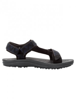 Jack Wolfskin Wave Breaker Sandalen Heren Zwart | 51123296