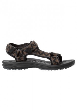 Jack Wolfskin Wave Breaker Sandalen Heren Bruin | 51579940