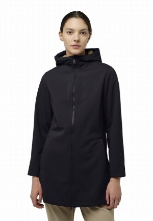 Jack Wolfskin Windland Softshell Jas Dames Donkerblauw | 51776405