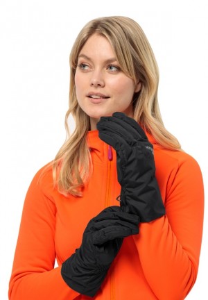Jack Wolfskin Winter Basic Handschoenen Dames Zwart | 12143157
