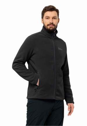 Jack Wolfskin Winterstein Fz Fleece Jassen Heren Zwart | 92714651