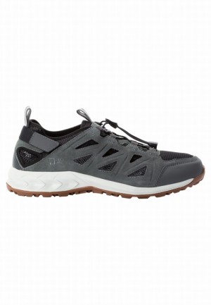 Jack Wolfskin Woodland 2 Hybrid Low Wandelschoenen Heren Grijs | 76496633