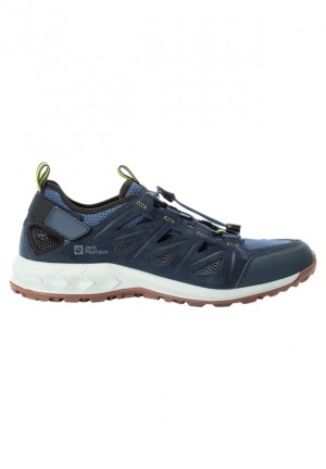 Jack Wolfskin Woodland 2 Hybrid Low Wandelschoenen Heren Donkerblauw | 58306108