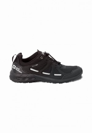 Jack Wolfskin Woodland 2 Vent Low Wandelschoenen Heren Zwart | 58212100