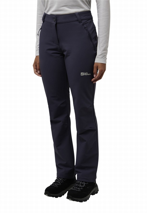 Jack Wolfskin Activate Thermic Wandelbroeken Dames Donkerblauw | 61418851