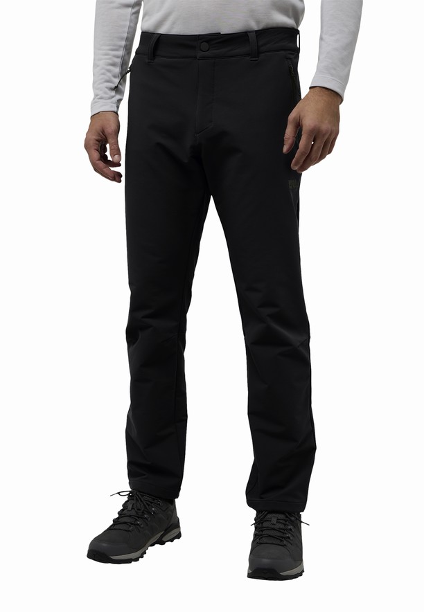 Jack Wolfskin Activate Thermic Wandelbroeken Heren Zwart | 73104782