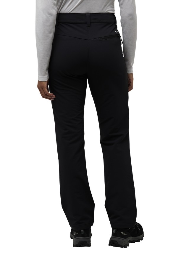 Jack Wolfskin Activate Thermic Wandelbroeken Dames Zwart | 11890889