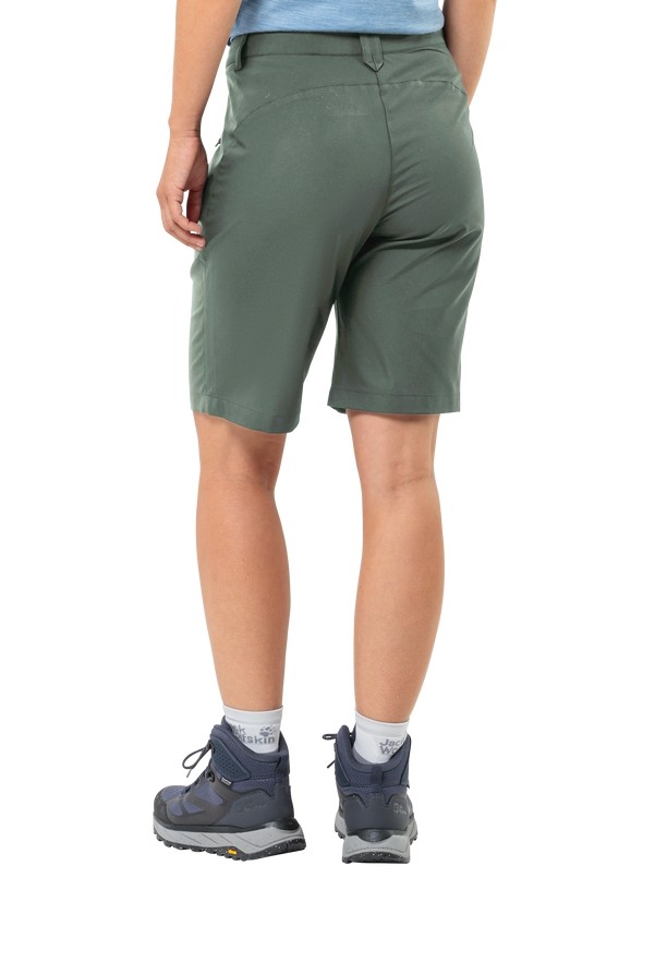 Jack Wolfskin Active Track Korte Broek Dames Groen | 11297357