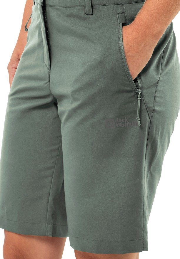 Jack Wolfskin Active Track Korte Broek Dames Groen | 11297357