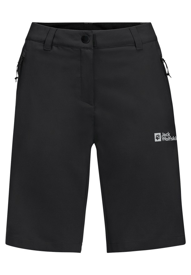 Jack Wolfskin Active Track Korte Broek Dames Zwart | 87643606