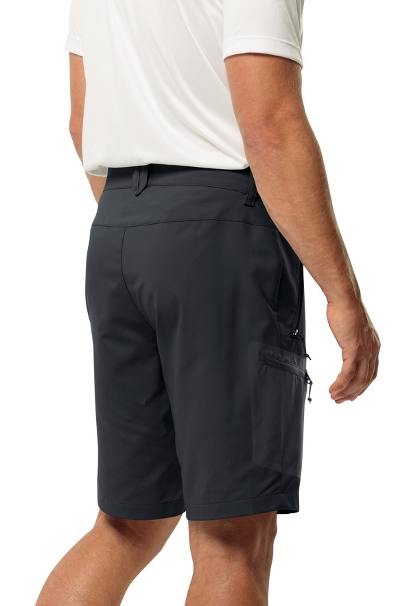 Jack Wolfskin Active Track Korte Broek Heren Zwart | 25858676