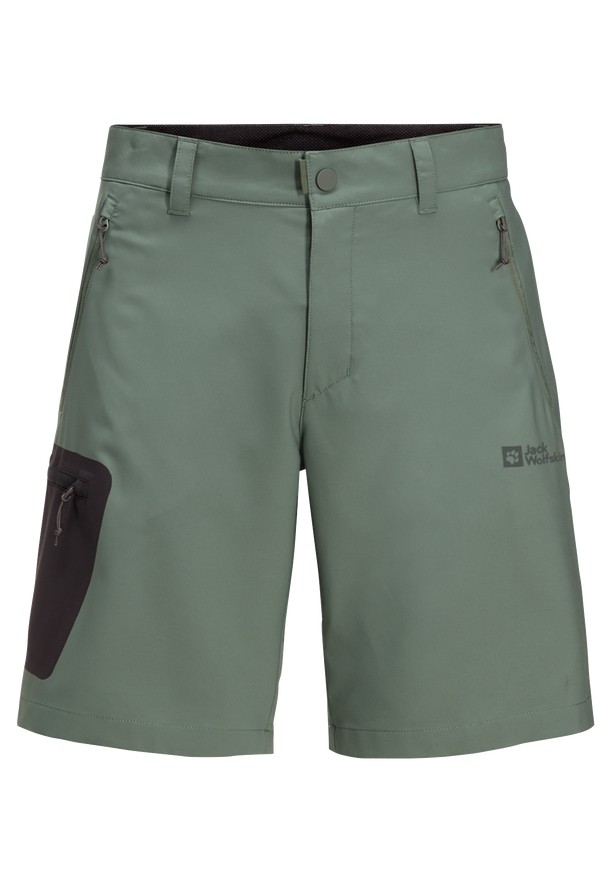 Jack Wolfskin Active Track Korte Broek Heren Groen | 10590530