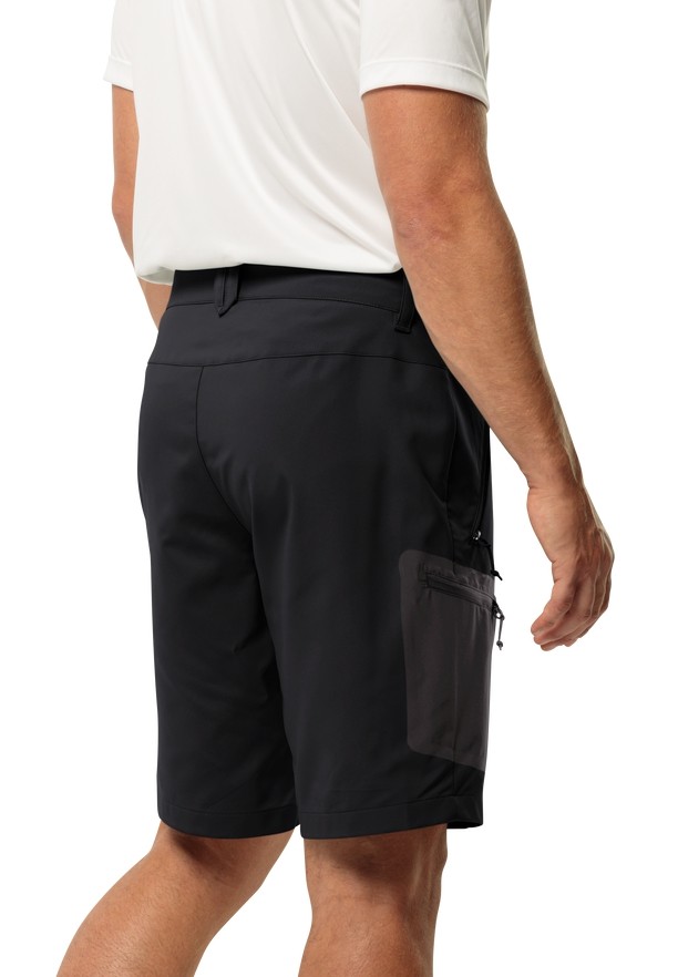 Jack Wolfskin Active Track Korte Broek Heren Zwart | 96248587