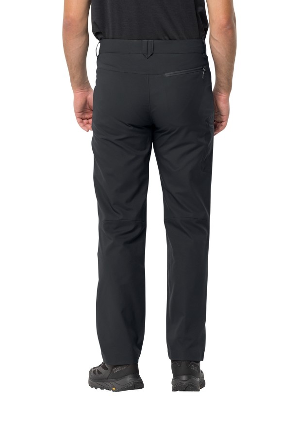 Jack Wolfskin Active Track Pant Wandelbroeken Heren Zwart | 62950959