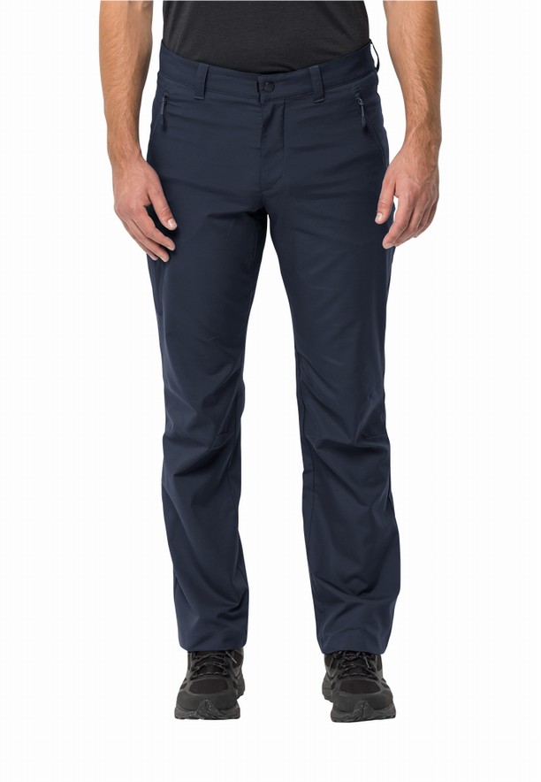 Jack Wolfskin Active Track Pant Wandelbroeken Heren Donkerblauw | 14976185