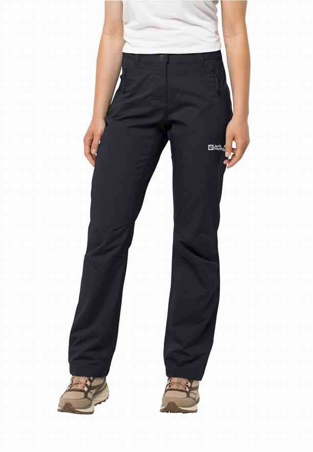 Jack Wolfskin Active Track Wandelbroeken Dames Zwart | 87232147