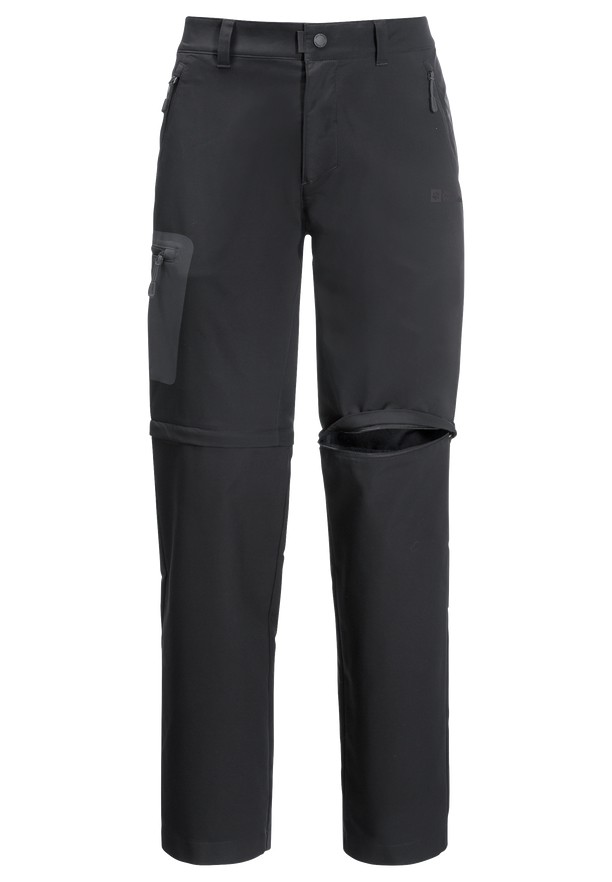 Jack Wolfskin Active Track Zip Off Wandelbroeken Heren Zwart | 79326491
