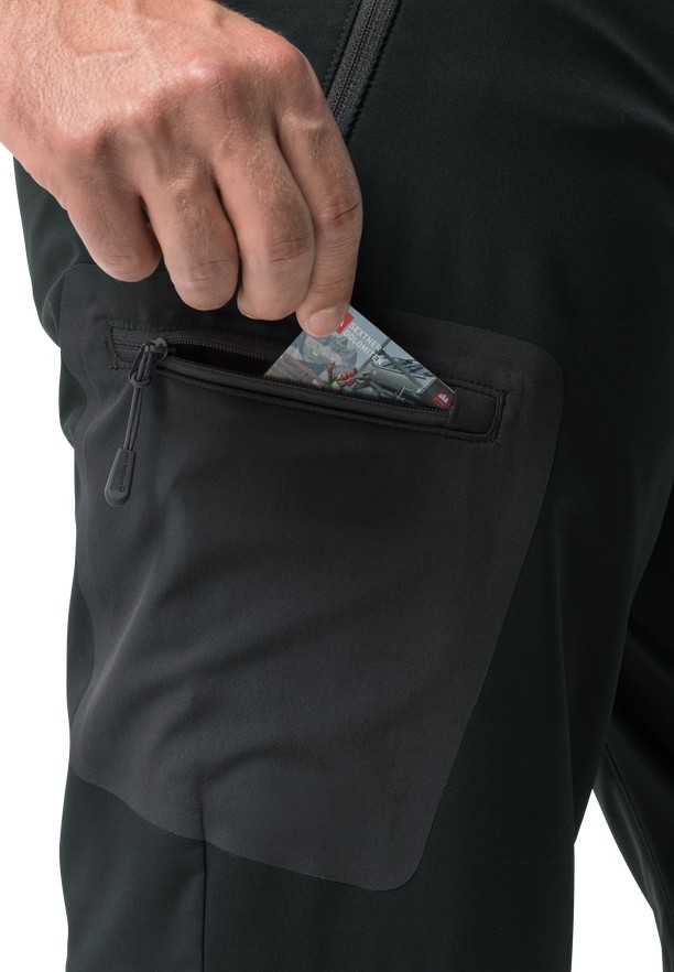 Jack Wolfskin Active Track Zip Off Wandelbroeken Heren Zwart | 79326491