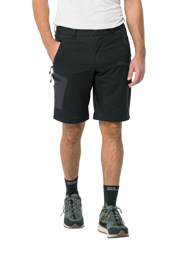 Jack Wolfskin Active Track Zip Off Wandelbroeken Heren Zwart | 79326491