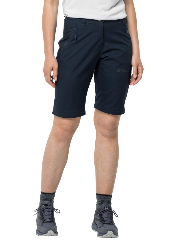 Jack Wolfskin Active Track Zip Off Wandelbroeken Dames Donkerblauw | 82882491