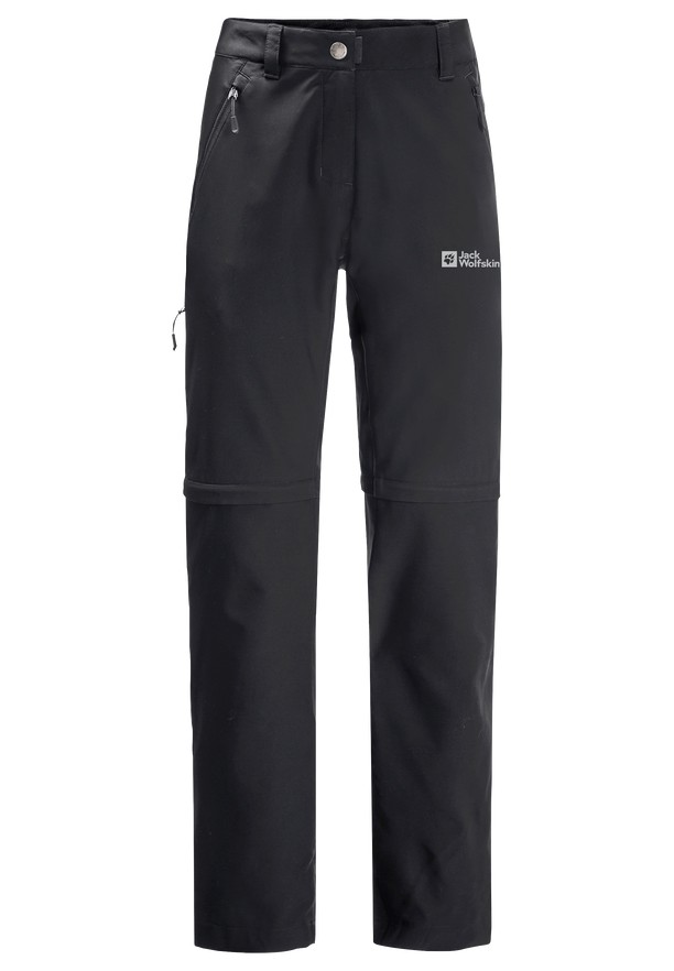 Jack Wolfskin Active Track Zip Off Wandelbroeken Dames Zwart | 35278908