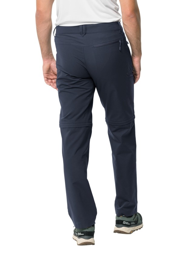 Jack Wolfskin Active Track Zip Off Wandelbroeken Heren Donkerblauw | 28441933