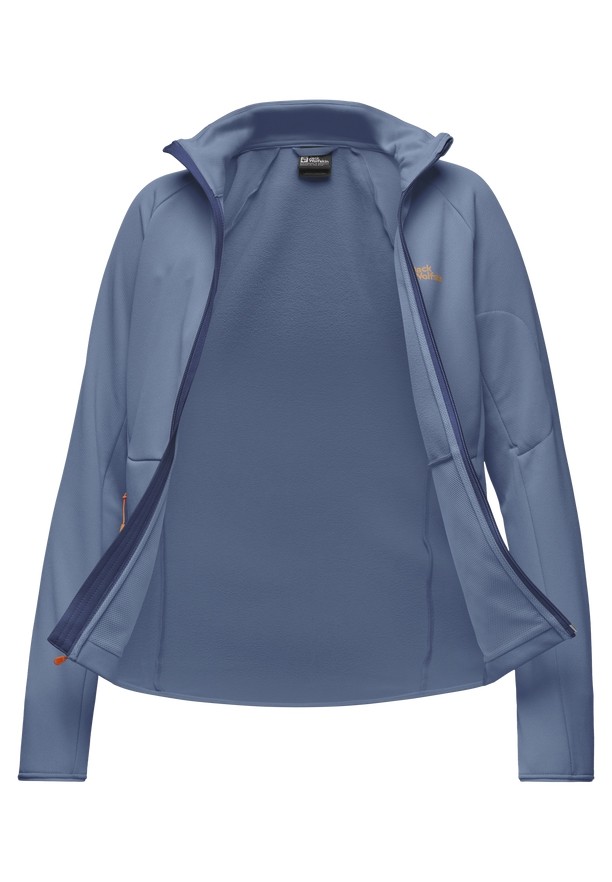 Jack Wolfskin Alpgrat Fz Fleece Jassen Dames Blauw | 41475176