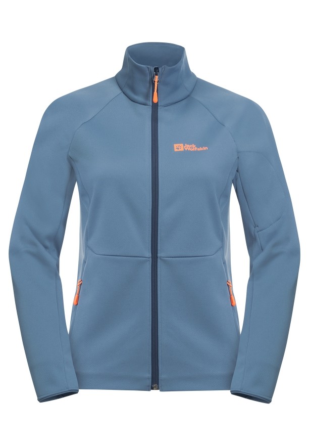 Jack Wolfskin Alpgrat Fz Fleece Jassen Dames Blauw | 41475176