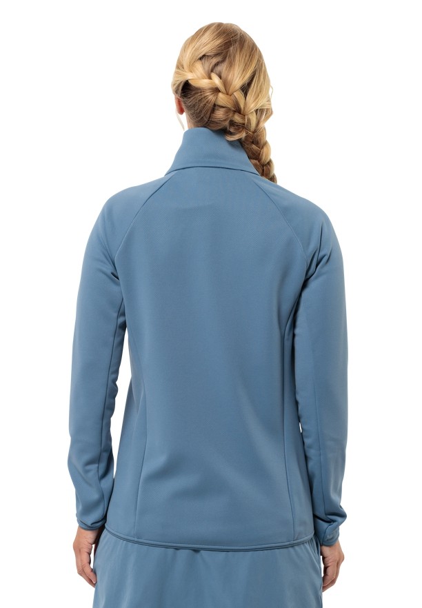Jack Wolfskin Alpgrat Fz Fleece Jassen Dames Blauw | 41475176