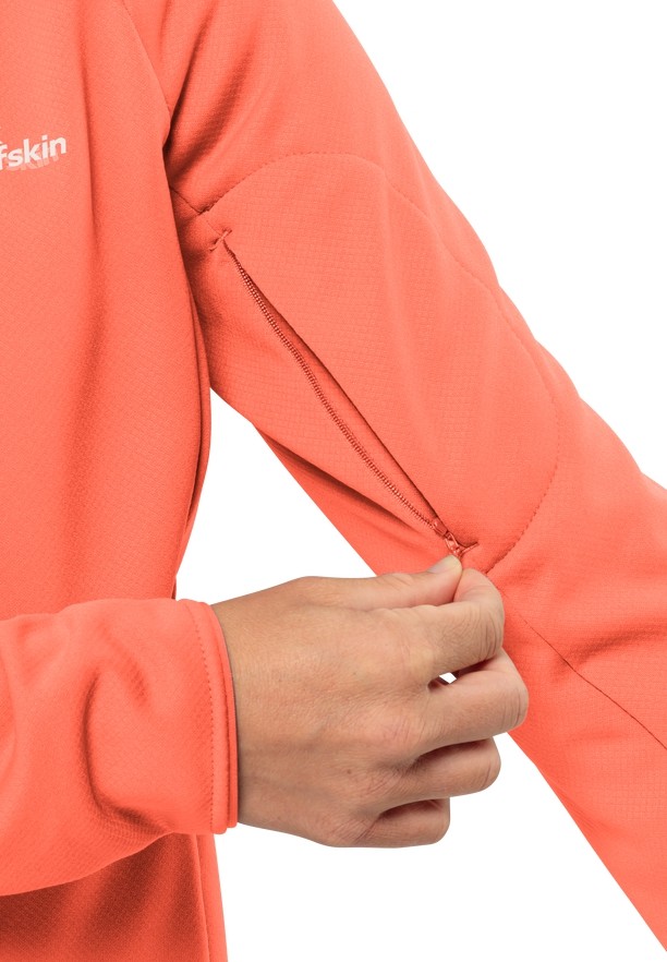 Jack Wolfskin Alpgrat Fz Fleece Jassen Dames Oranje | 35594982