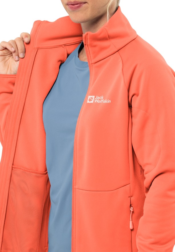 Jack Wolfskin Alpgrat Fz Fleece Jassen Dames Oranje | 35594982