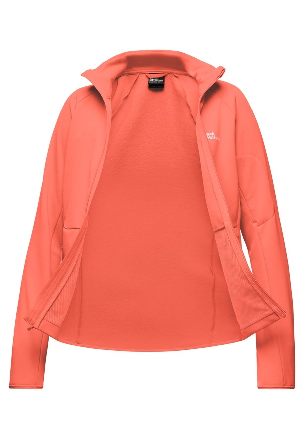 Jack Wolfskin Alpgrat Fz Fleece Jassen Dames Oranje | 35594982