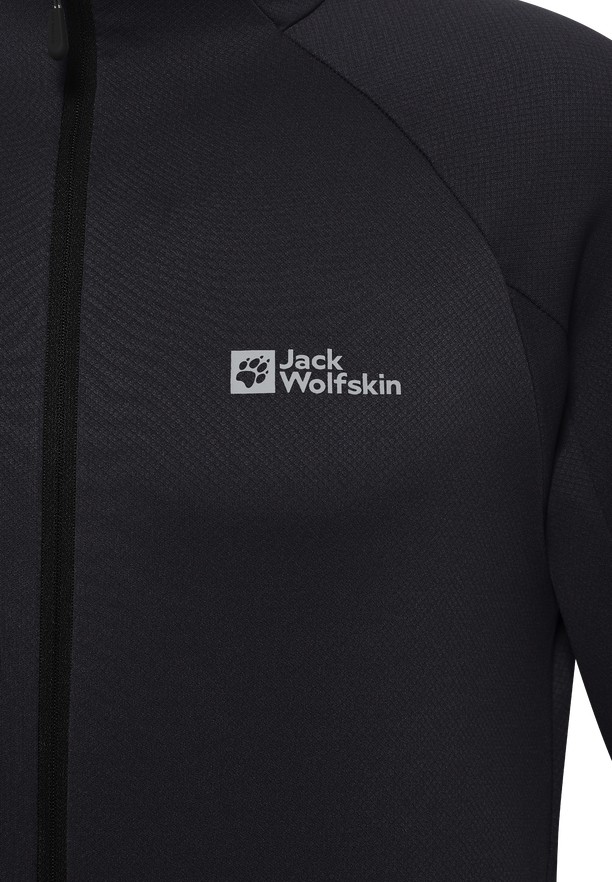 Jack Wolfskin Alpgrat Fz Fleece Jassen Heren Zwart | 65292947