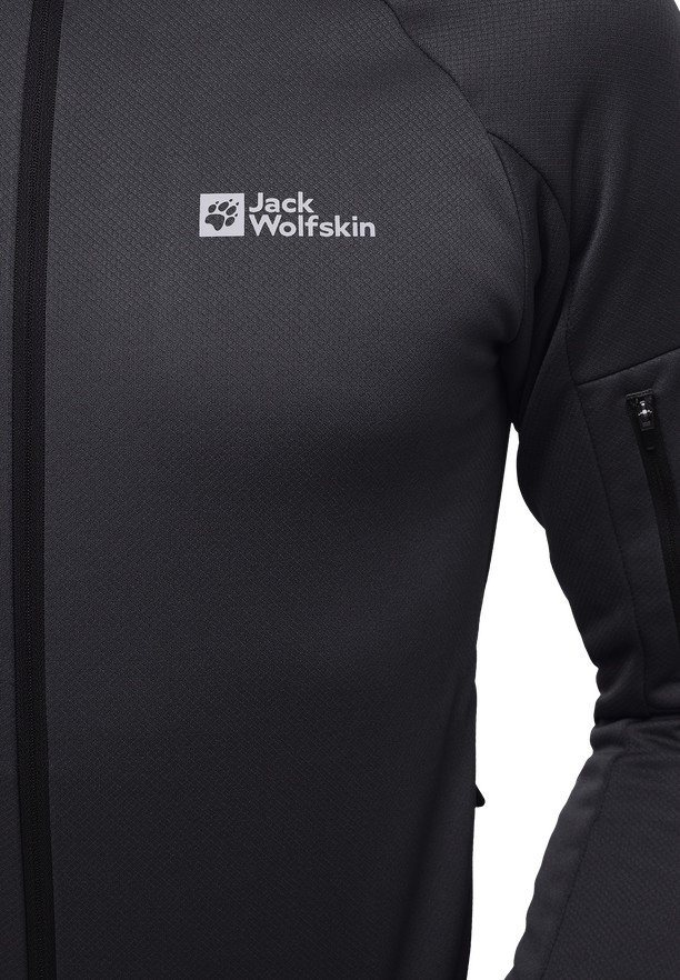 Jack Wolfskin Alpgrat Fz Fleece Jassen Heren Zwart | 65292947