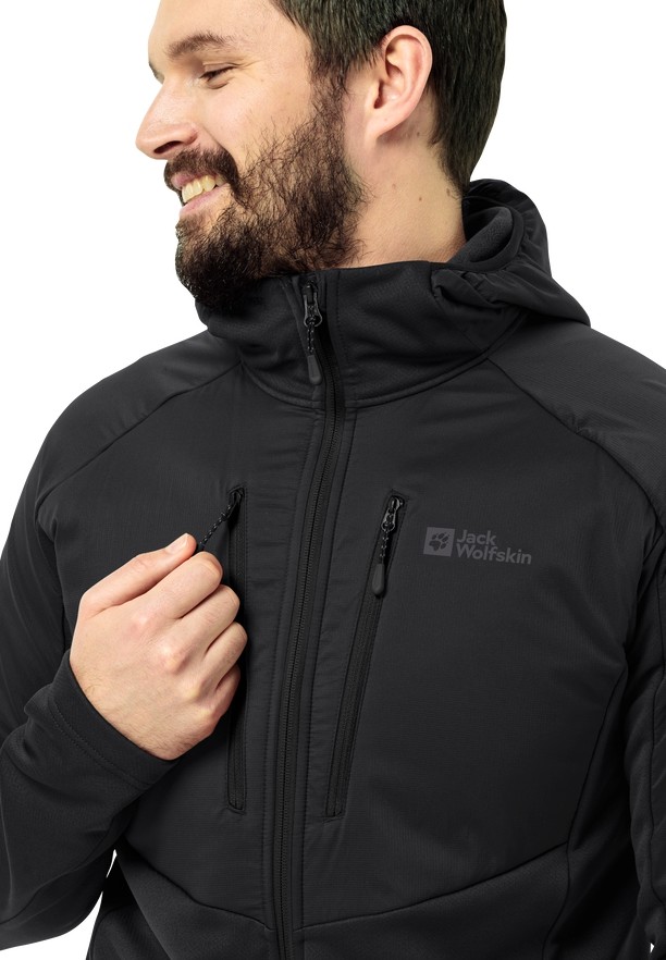 Jack Wolfskin Alpgrat Pro Ins Fz Fleece Jassen Heren Zwart | 15765893