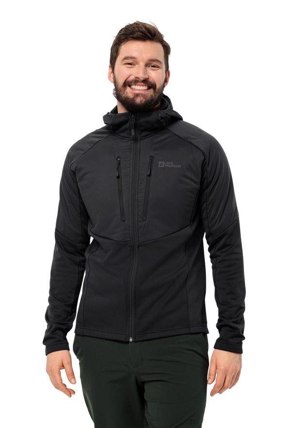 Jack Wolfskin Alpgrat Pro Ins Fz Fleece Jassen Heren Zwart | 15765893