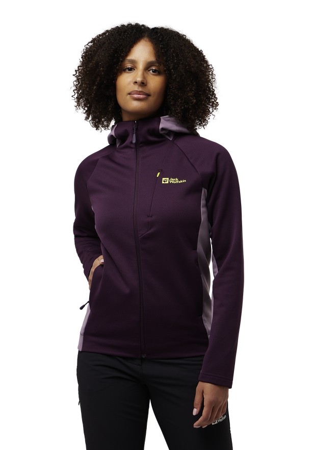 Jack Wolfskin Alpgrat Xt Fleece Jassen Dames Paars | 28212370