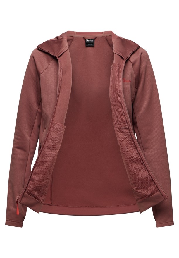 Jack Wolfskin Alpgrat Xt Fleece Jassen Dames Rood | 15289621