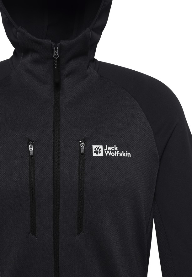Jack Wolfskin Alpgrat Xt Fleece Jassen Heren Zwart | 62878415