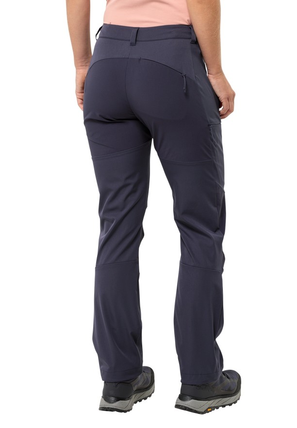 Jack Wolfskin Alpine Wandelbroeken Dames Donkerblauw | 91086134