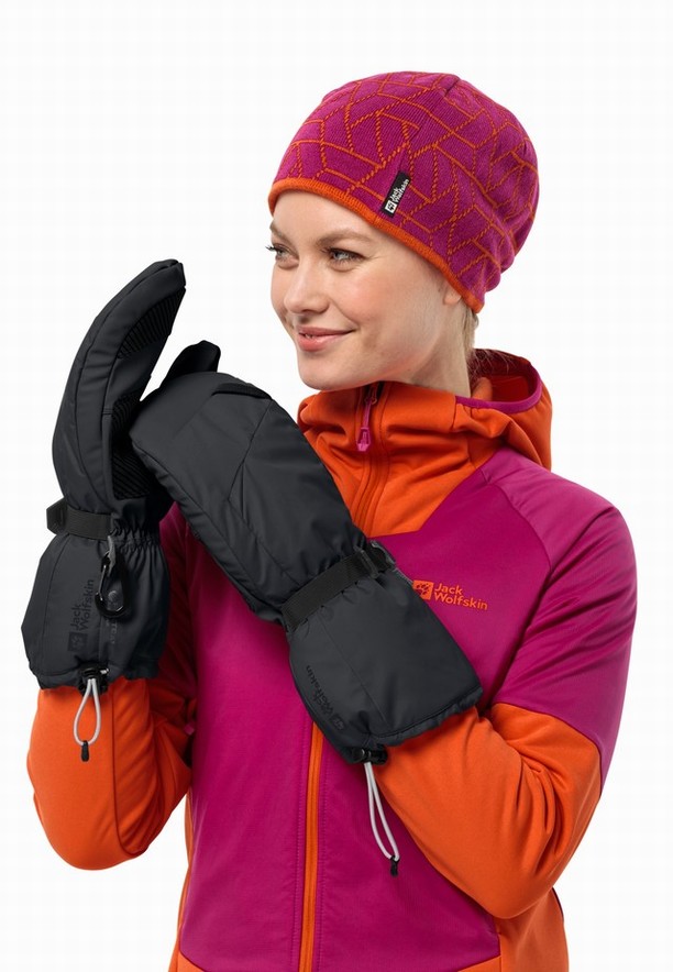 Jack Wolfskin Alpspitze 3in1 Handschoenen Dames Zwart | 81075248