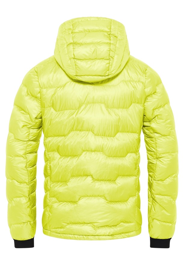 Jack Wolfskin Alpspitze Hoody Donsjas Heren Geel | 39264329