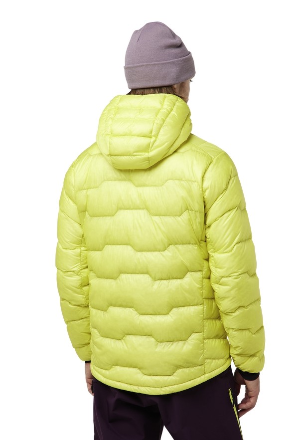 Jack Wolfskin Alpspitze Hoody Donsjas Heren Geel | 39264329