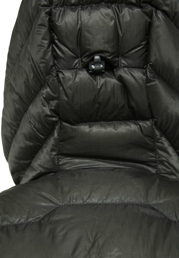 Jack Wolfskin Alpspitze Hoody Donsjas Heren Zwart | 58916171