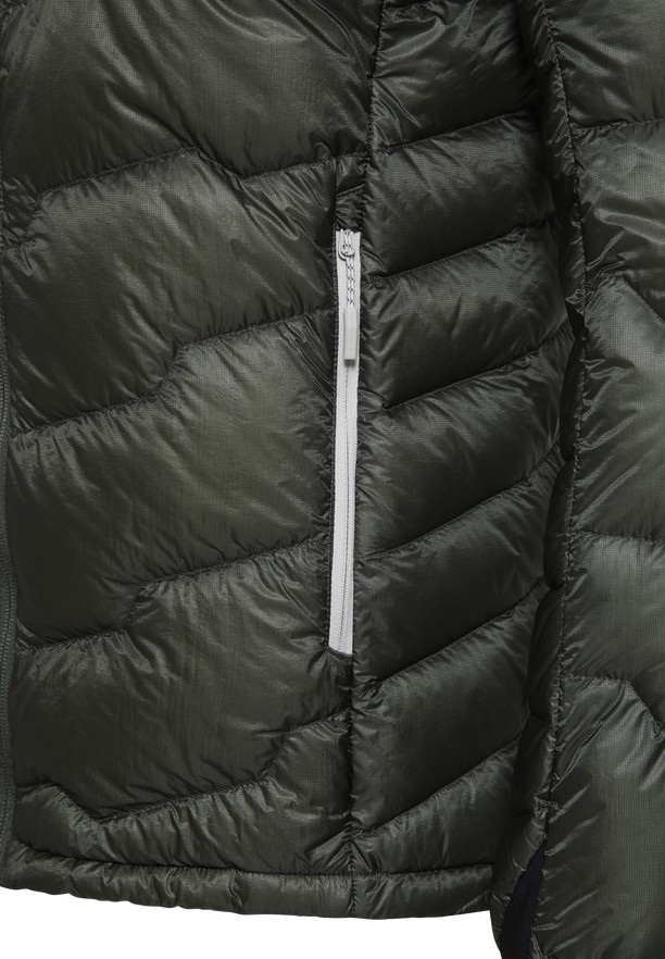 Jack Wolfskin Alpspitze Hoody Donsjas Heren Zwart | 58916171