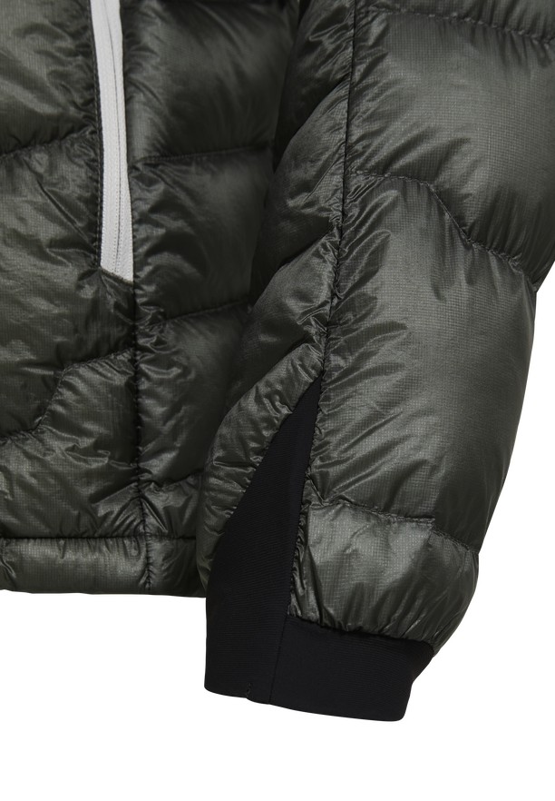 Jack Wolfskin Alpspitze Hoody Donsjas Heren Zwart | 58916171
