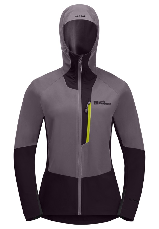 Jack Wolfskin Alpspitze Hoody Jassen Dames Paars | 48273249