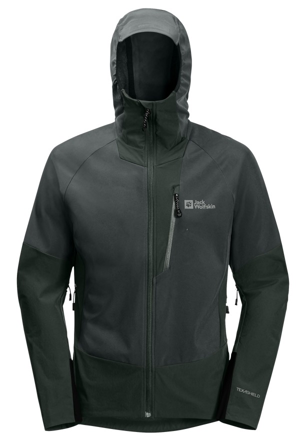 Jack Wolfskin Alpspitze Hoody Ski Jassen Heren Zwart | 36961247