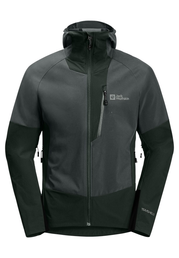 Jack Wolfskin Alpspitze Hoody Ski Jassen Heren Zwart | 36961247