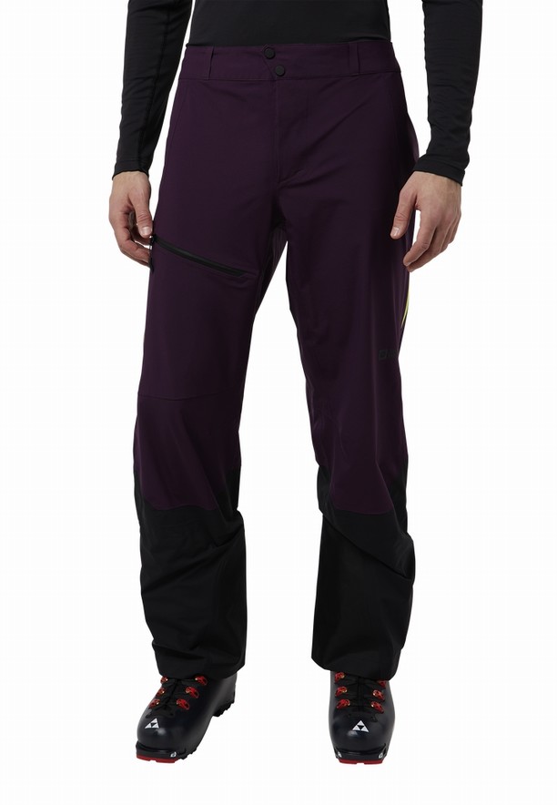 Jack Wolfskin Alpspitze Tour 3l Broek Heren Paars | 92116069
